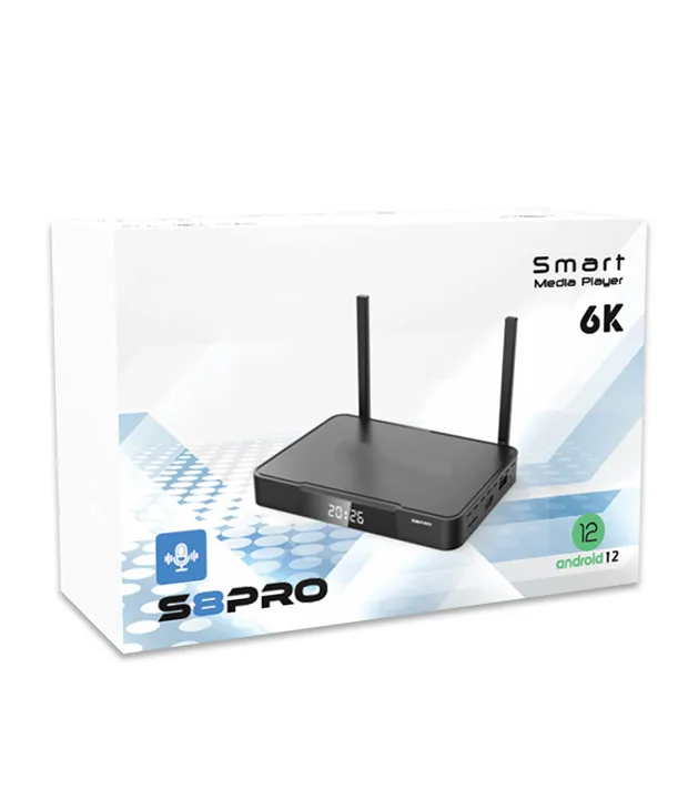 Cozypeak S8 Pro  6K Media Player is Superbox tv Style