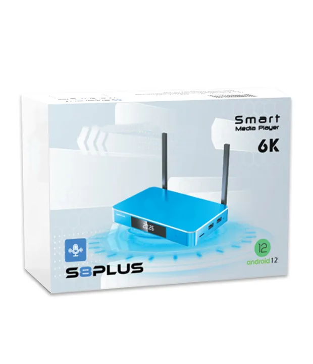 Cozypeak S8 Plus  6K Media Player is Superbox tv Style